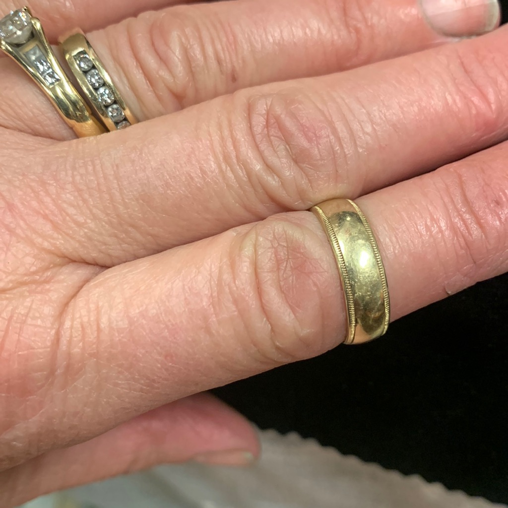 14k Yg Band 297655 Sz 7